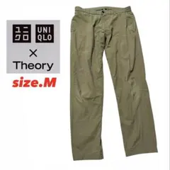 UNIQLO theory ユニクロセオリー　感動イージーパンツ　Mサイズカーキ