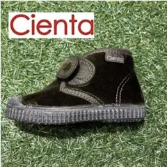 Cienta ベロア ベルクロ スリッポンシューズ