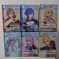 プロセカ カラフルステージ！feat.初音ミク プライズフィギュア 6体セット