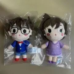 名探偵コナンセガラッキーくじ ぬいぐるみマスコット 江戸川コナン 毛利蘭