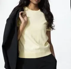 UVカットクルーネックセーター UNIQLO S