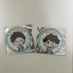 ハイキュー mochocho ビック缶バッジ 及川徹/岩泉一