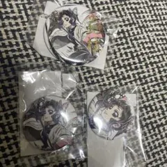 鬼滅の刃 幕間画WEBSHOPくじ 蟲柱 胡蝶しのぶ 缶バッジ セット