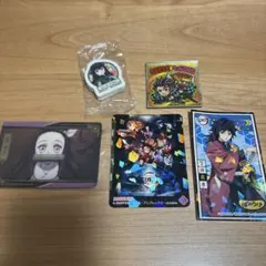 鬼滅の刃 ステッカー、トレカ、消しゴム