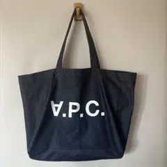 A.P.C. デニム トートバッグ ロゴプリントのサムネイル