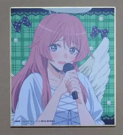 乾心寿 描き下ろしミニ色紙＊カラオケの鉄人 その着せ替え人形は恋をする