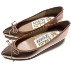 新品 farfalle リボン バレエシューズ パンプス ポインテッドトゥ