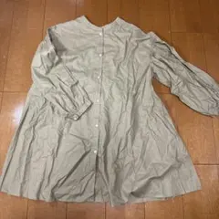 Samansa Mos2 ブラウス カーキ