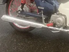福岡市から！マフラーのみ c125 スーパーカブ ブラックJA71 純正
