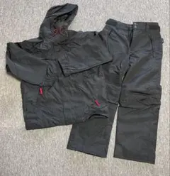 ボードウェア上下セット　ブラック　Sサイズ