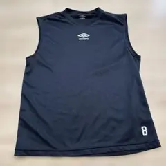 ガンバ大阪 支給品 アンダー umbro 黒 ノースリーブシャツ 8番