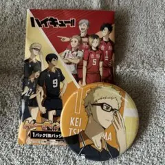 ハイキュー!! 月島蛍 缶バッジ