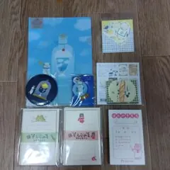 Sora Cafe 文房具セット A5クリアファイル付き