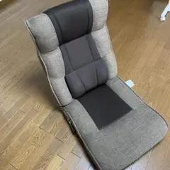 座椅子生活 明光ホームテック 腰の神様がくれた座椅子 （背レバー付き）/中古