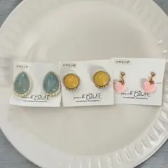 ハンドメイド イヤリング