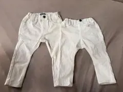 baby doll 白デニム2点セット