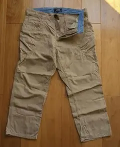 BEAMS ベージュ カーゴパンツ