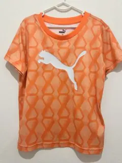 PUMA オレンジTシャツ キッズ 130cm スポーツ サッカー