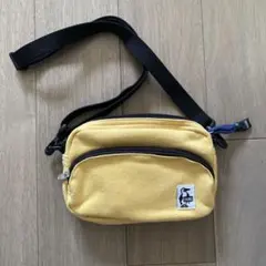 CHUMS イエロー ショルダーバッグ
