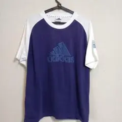 美品 KIRIN Adidas万国旗タグ ワールドカップ2002公式球 Tシャツ