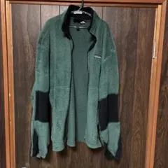 patagonia フリース Lサイズ 緑色