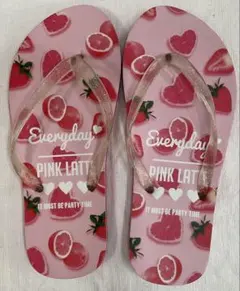 ピンクラテ　Pink Latte ビーチサンダル　24cmのサムネイル