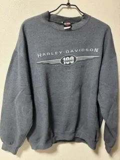 HARLEY-DAVIDSON グレー スウェット