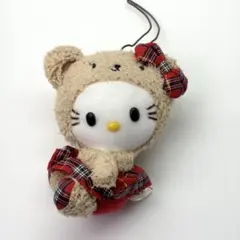 ハローキティ クマ着ぐるみ マスコット 2011年　ぬいぐるみ　エイコー