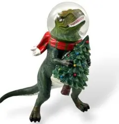 ダルトン Dulton スノードーム クリスマス 恐竜 ティラノサウルス