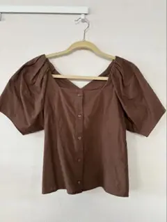 パフスリーブ 半袖 tシャツ