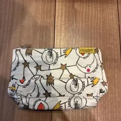 ロクシタン ポーチ カステルバジャック ホワイト　ノベルティ