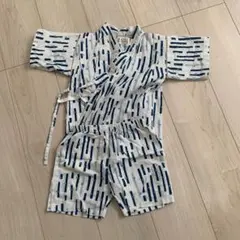 ストライプ模様 甚平 100cm