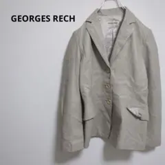 GEORGES RECH【M】レザー ジャケット テーラードジャケット おしゃれ