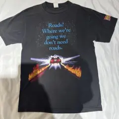 90s Back to the Future 映画T XL USA製 黒 - メルカリ