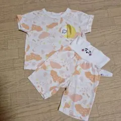 【GU】シナぷしゅ ベビー パジャマ 半袖上下セット 80cmのサムネイル