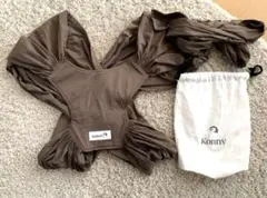 ブラウン 抱っこ紐 収納袋付き