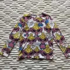ヒスミニ❣️総柄長袖Tシャツ✨ロンT テディ 130cm