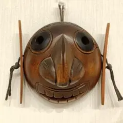 木製魚型彫刻 ひらめ 北海道 - メルカリ
