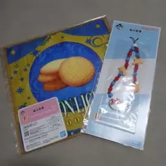 이치방쿠지 森永製菓 ファブリックコレクション＆お菓子なストラップ