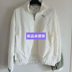 PUMA ウィンドブレーカー ホワイト カーキのサムネイル