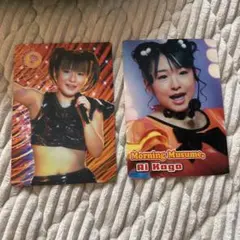 モーニング娘。 加護亜依 辻希美　下敷き2枚