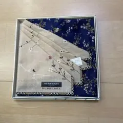 バーバリー＆ローラアシュレイ ハンカチ2枚セット 新品未使用