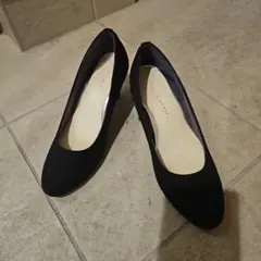 JERRY BEANS パンプス　黒 23.5　冠婚葬祭　卒園式　卒業式