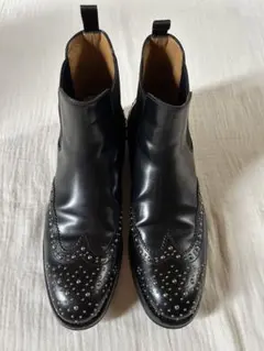 Church’sチャーチスタッズ付きサイドゴアブーツ38