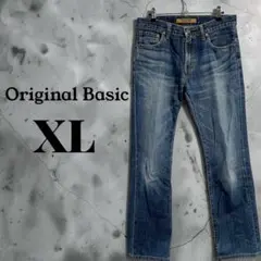 即日発送！ ORIGINAL BASIC ダメージデニム 髭 ヴィンテージ XLのサムネイル