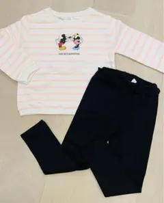 ザラ ベビー ディズニー ミッキー ミニー セットアップ トレーナー レギンス