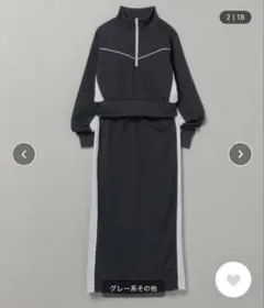 【JEANASIS(ジーナシス)】トラックジャージ2P ワンピース/987127