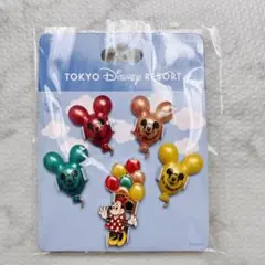 ディズニーリゾート ミニーマウス＆バルーンピンバッジセット