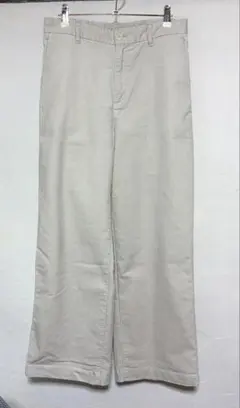 無印良品　コーデュロイパンツ　オフホワイト　Lサイズ