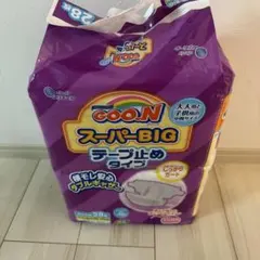 GOO.N スーパーBIG テープ止めタイプ 28枚 - メルカリ